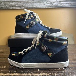 coach tea rose sneakers